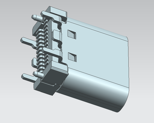 USB3.1-19P 立式