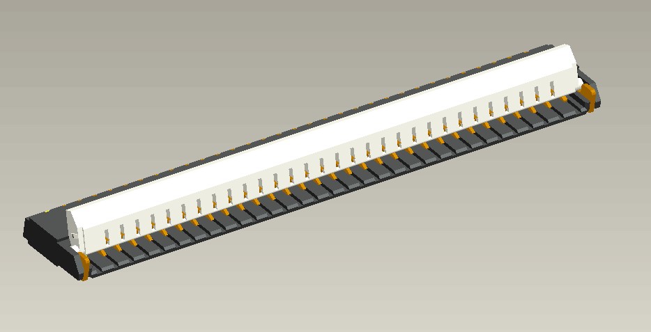 0.8mm Pitch FPC-CONN前掀盖H1.2