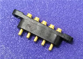 (PW76) 2.5mm Pitch Pogo pin-5P公座H4.5